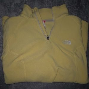 1/4 zip North Face fleece jacket